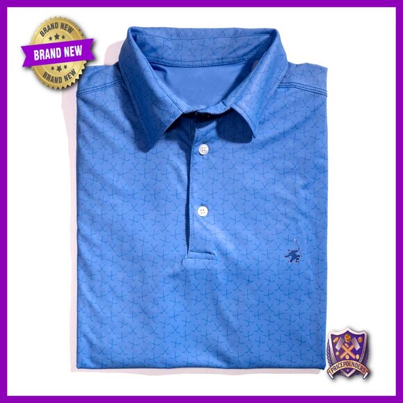 Men's Hockey Performance Polo Shirt Lightweight Stretch Fabric Adult Sizes